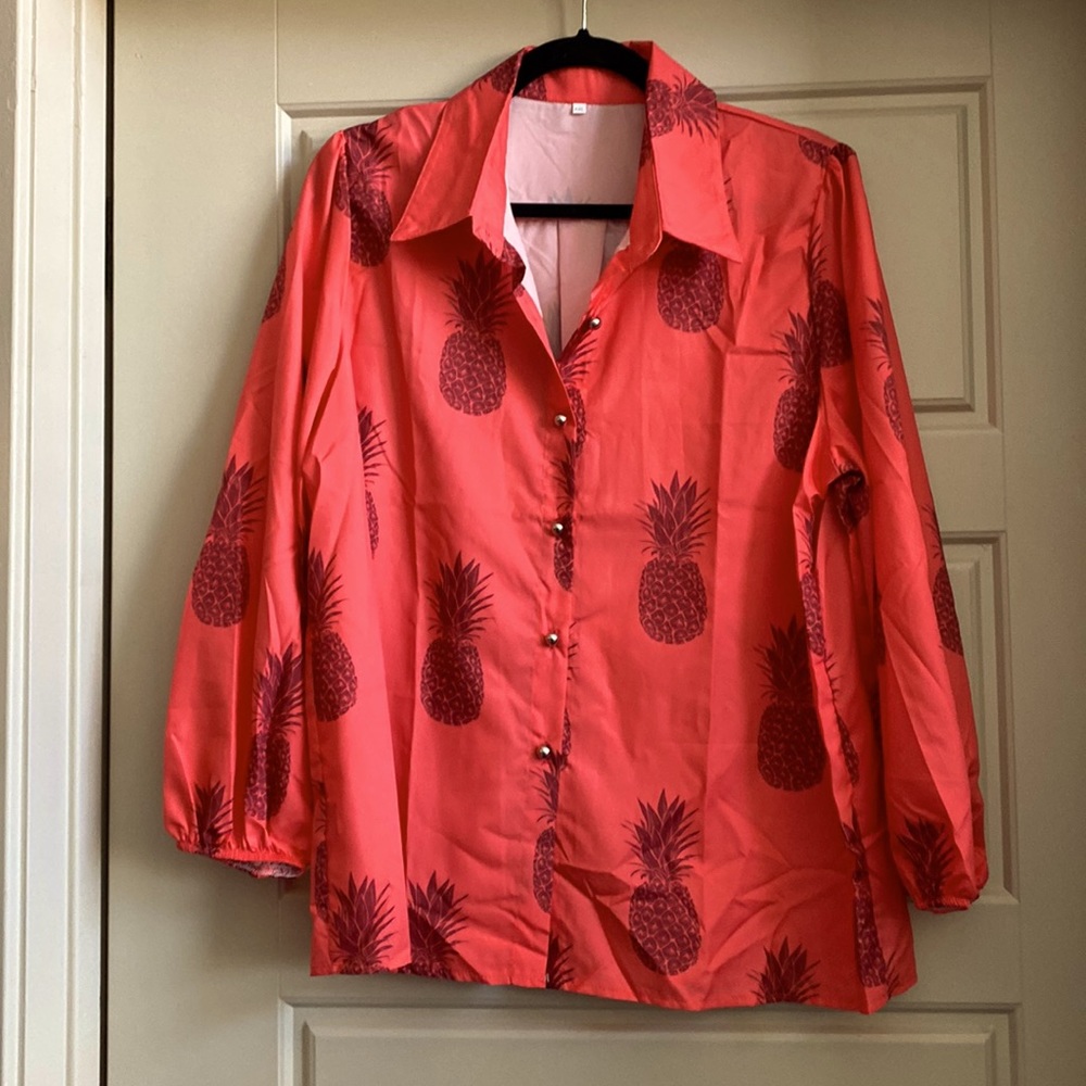 Orange pineapple top